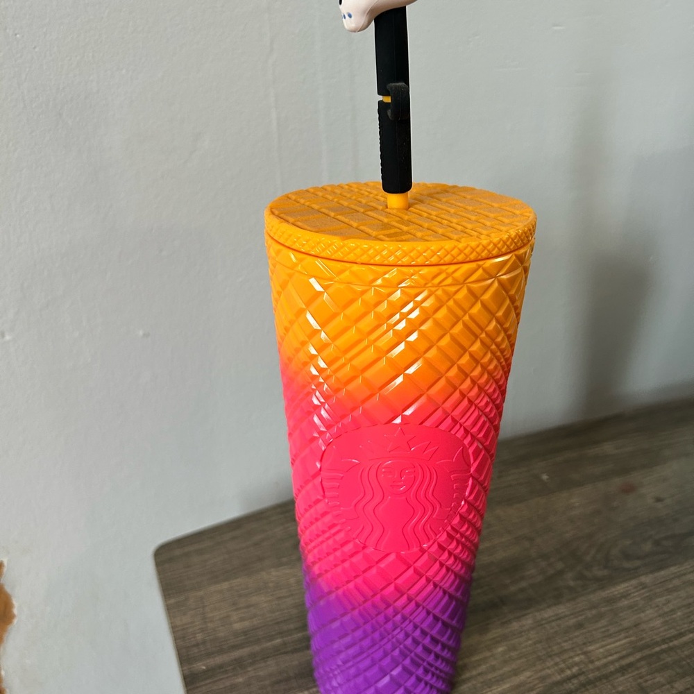 Starbucks Colorful Ombre Tumbler with Straw